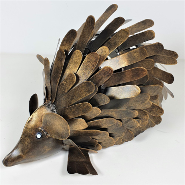 Metalen egel 34 x 20 x 21 cm