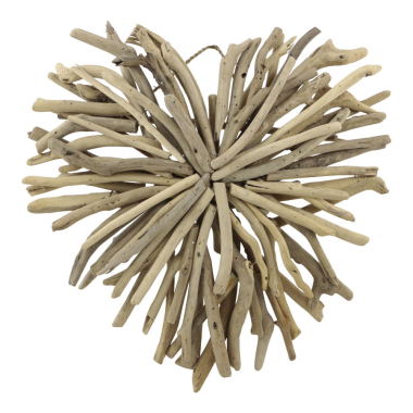Heart, stick wood, 40 cm