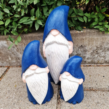 Houten Santa, Swedish Style, 22 cm