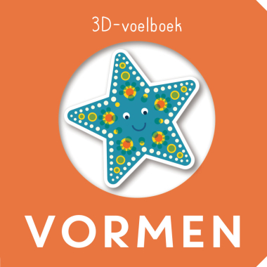 3D-voelboek - Vormen (10 pag. karton)