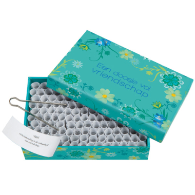 Een doosje vol vriendschap groen (144 rolletjes)