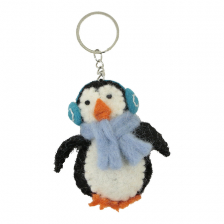 Sleutelhanger vilt winter pinguin