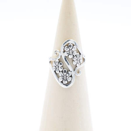 Ring zilver Mt. 7/55 Opengewerkt SP2500