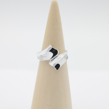 Ring zilver Mt. 9/60 Fantasie RB263