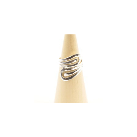 Ring zilver Mt. 11/65 25mm breed SP8705