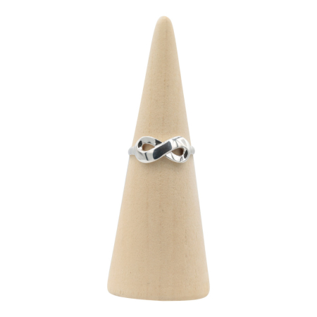 Ring zilver Mt. 10/62 Liefde RB240