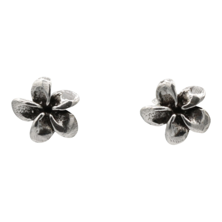 Oorsteker Bloem, zilver SP8209