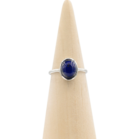 Ring zilver Mt. 7/55 Lapis Lazulli HAS289
