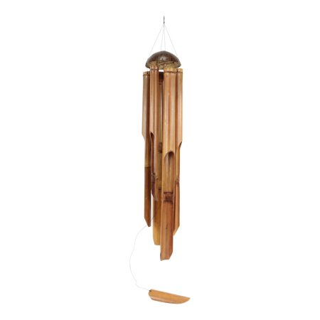 Windgong bamboe antiek 80 cm