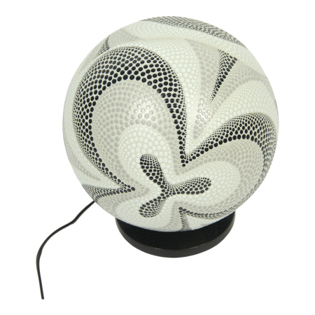 Lamp glasvezel bloem stippen