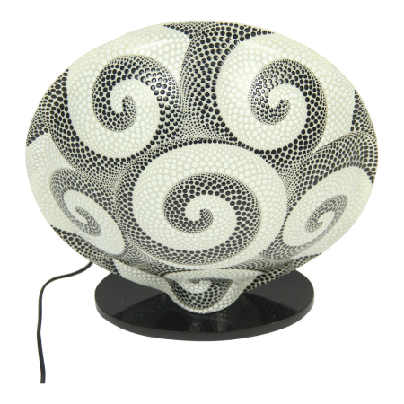 Lamp glasvezel spiralen stippen