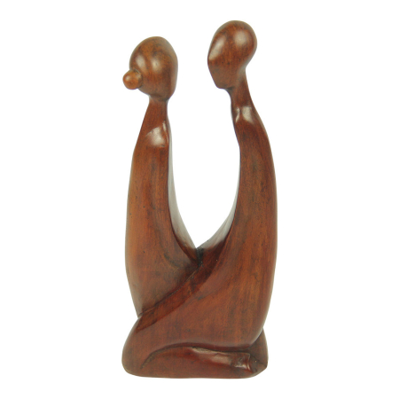 Beeld hout stel abstract