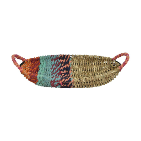 Mand sari gerecycled ovaal handvaten