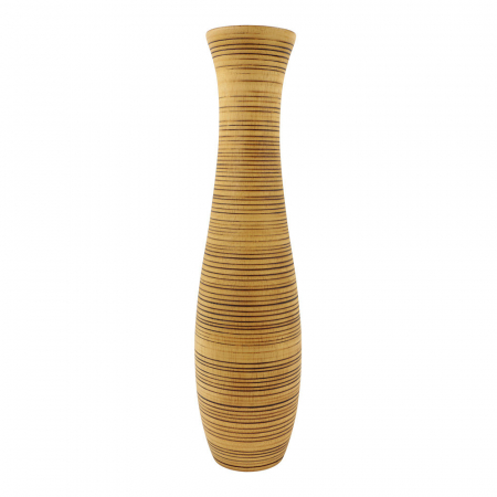 Bamboe vaas lijnen