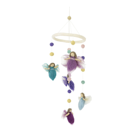 Mobiel vilt fee?n meerkleurig