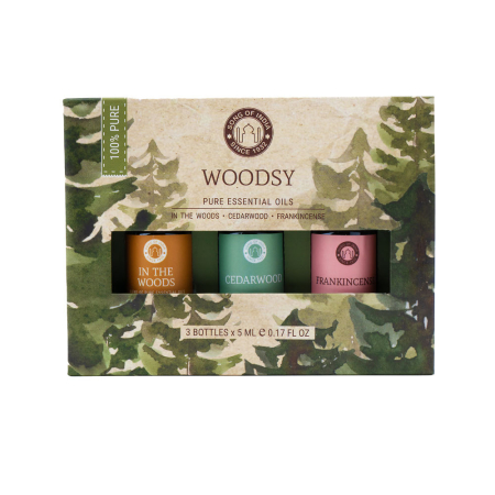 Aroma olie bos collectie groen