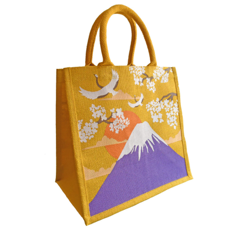 Tas jute japanse berg