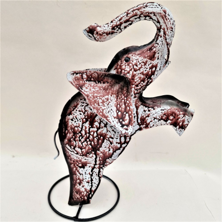 Metalen olifant S