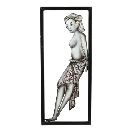 Wanddeco Frame Orang 'couple wanita'