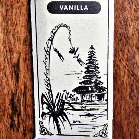 Wierook 'organic', 20 st in Recyceld papier verp. Vanilla