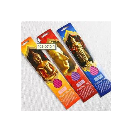 Wierook, 10 stokjes in bedrukte verpakking, "Boeddha"