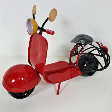 Metalen scooter, model 2, 19 x 8 x 13 cm