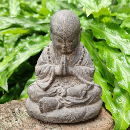 Boeddha sandstone 'Sholin' 20 cm Naturel