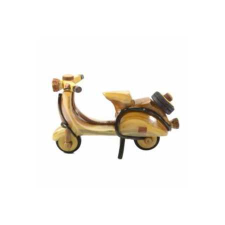Beeld acaciahout scooter S