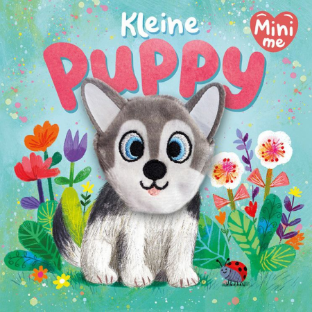 Kleine puppy - vingerpopboek (10 pag. karton)