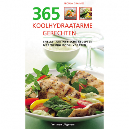 365 Koolhydraatarme recepten (216 pag. paperback)