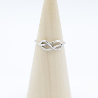 Ring zilver Mt. 8/57 Liefde RB239