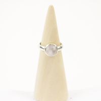 Ring zilver Mt. 6/52 Maansteen MQS671