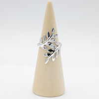 Ring zilver Mt. 7/55 Olijftakken SP33905