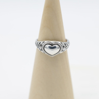 Ring zilver Mt. 9/60 Hart RB609