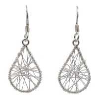 Oorhanger Druppel, zilver SP8300