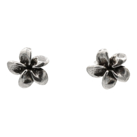 Oorsteker Bloem, zilver SP8209