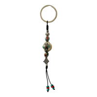 Tibetaanse Sleutelhanger, wit