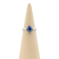 Ring zilver Mt. 9/60 Lapis Lazulli HAS230