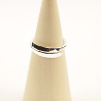 Ring, zilver, Mt. 54/17½, 7mm breed