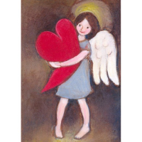 Ansichtkaart Knuffelhart (G. van der Zijpp)