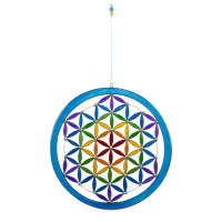 Ornament resin mandala rond