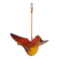 Ornament resin vogel 3d