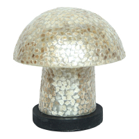 Lamp schelp paddenstoel wit incl. fitting