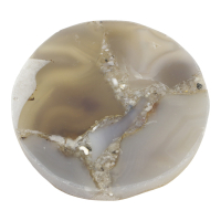 Onderzetter agaat steen grijs