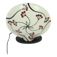 Lamp glasvezel bloesem stippen
