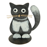 Beeld metaal kat naturel