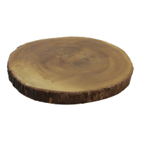 Serveerplank hout schors S