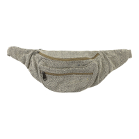 Heuptas katoen vissengraat zwart