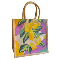 Tas jute citroenen