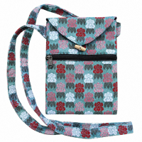 Tas Dhaka multi turquoise S